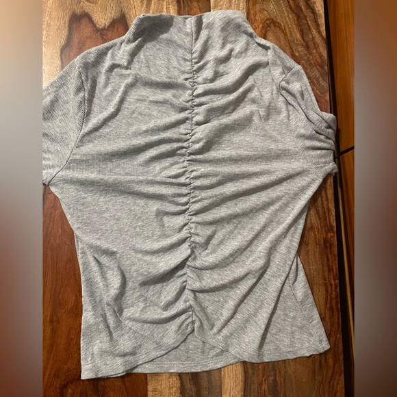 Gray | Go-dry Ultralite Turtleneck Long Sleeve - Picture 3 of 3